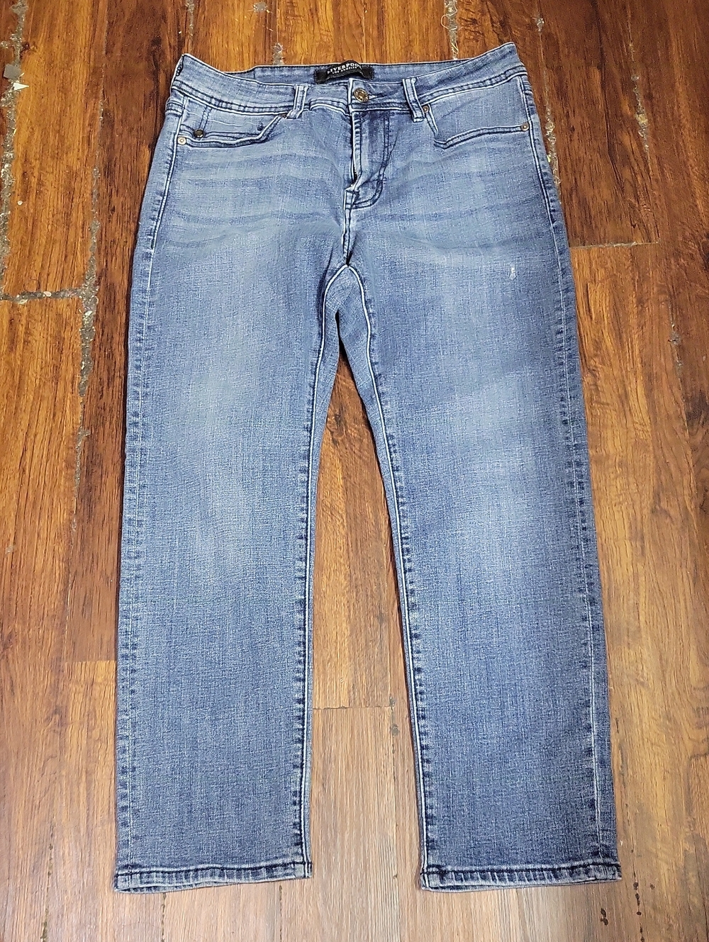 Liverpool Classic Men's Blue Denim Jeans